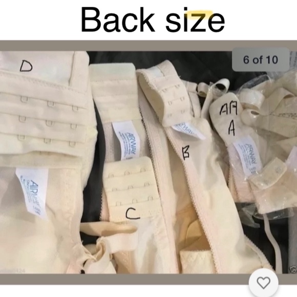 Airway fiberfill lace top, best fitting bra AA,AB,C,D sizes - Picture 3 of 7